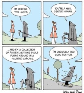 death janet comic