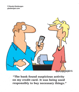 suspcious activity comic