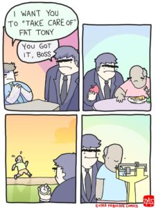 healthy lifestyle comic
