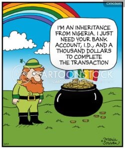 scammers comic