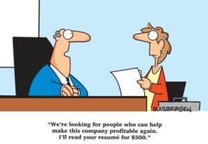 read resume comic