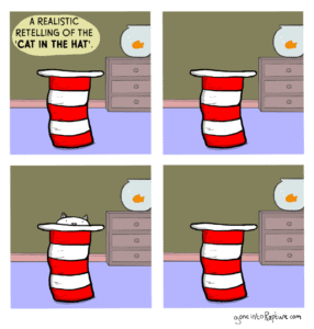 cat in hat comic