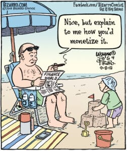 monetize fun comic