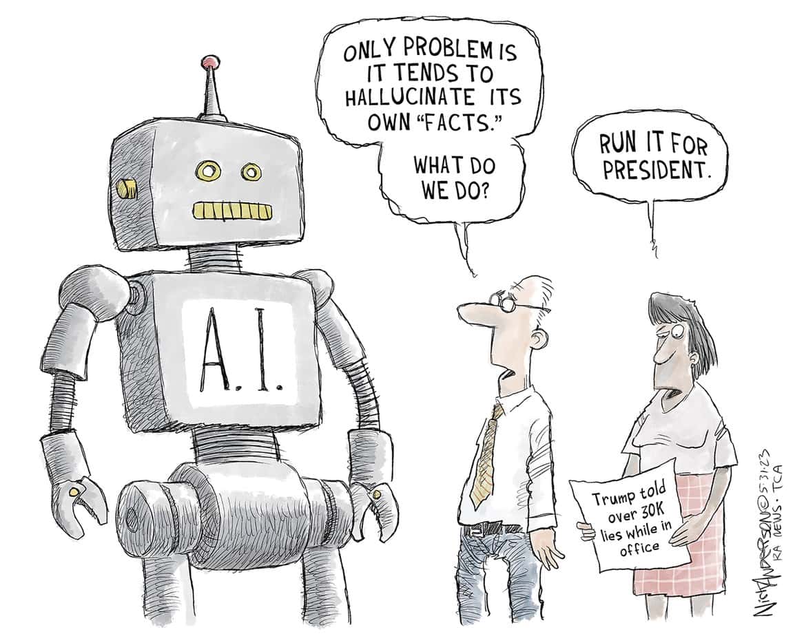Ai For President Comic
