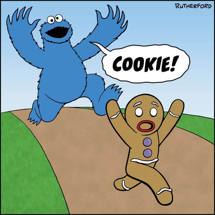 Cookie Monster Comic
