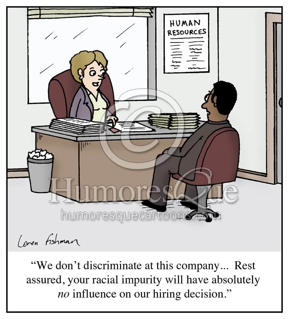 Job Discrimination Comic