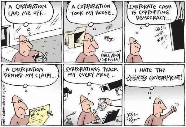 Corporation Funny Comic