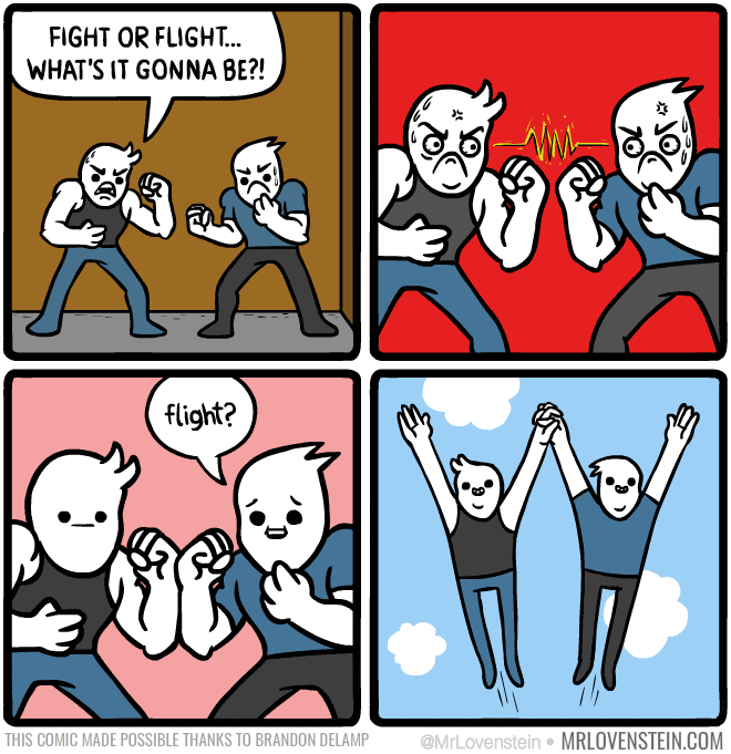 Street Fighing Comic