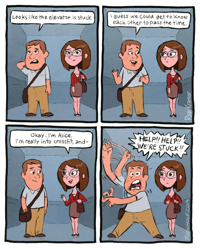 Crossfit Elevator Stuck