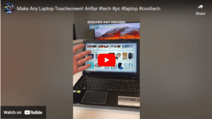 Laptop Touchscreen
