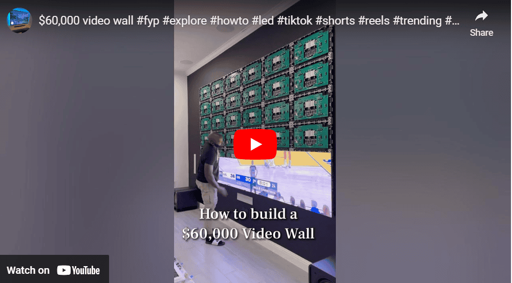 $60k Video Wall