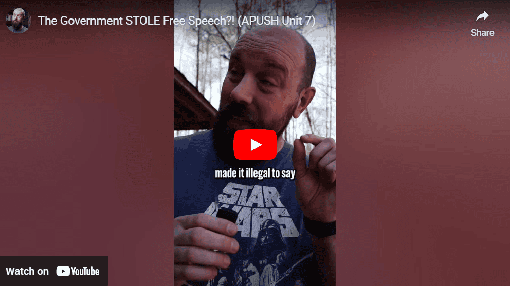 Freedom Of Speech Taken Away