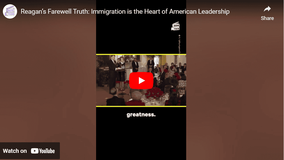 Immigration Is The Nations Strength