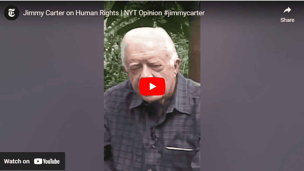 Jimmy Carter On Human Rights