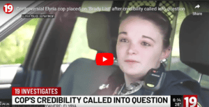 Cop Integrity Called Into Question