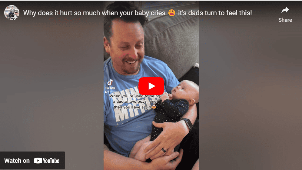 Dad Overwhelmed With Love