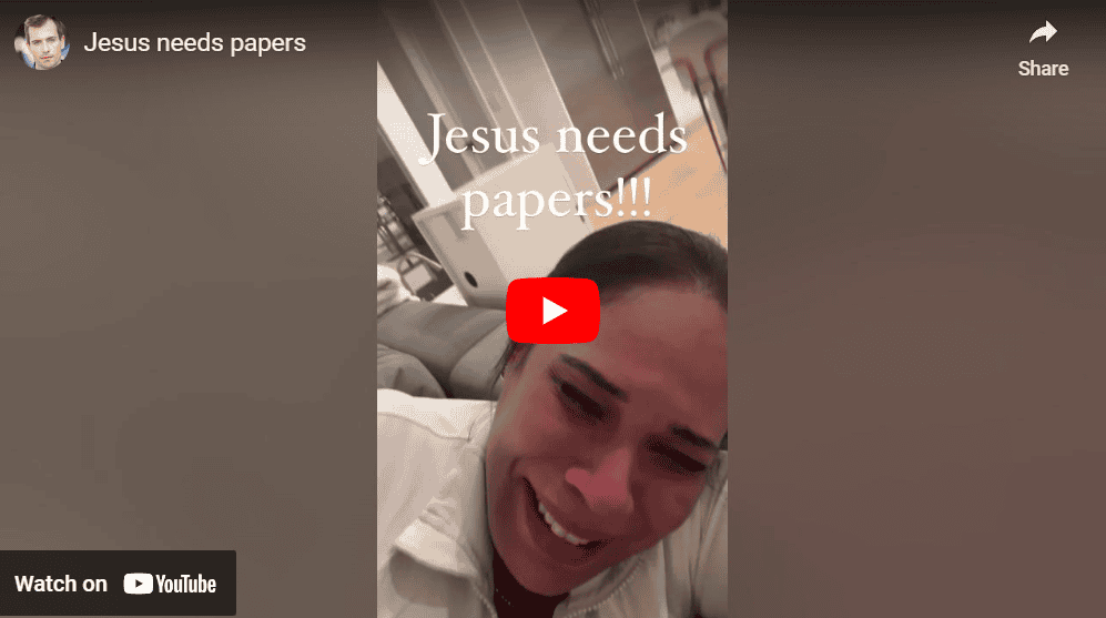 Jesus Christ Coming To This Country Legally