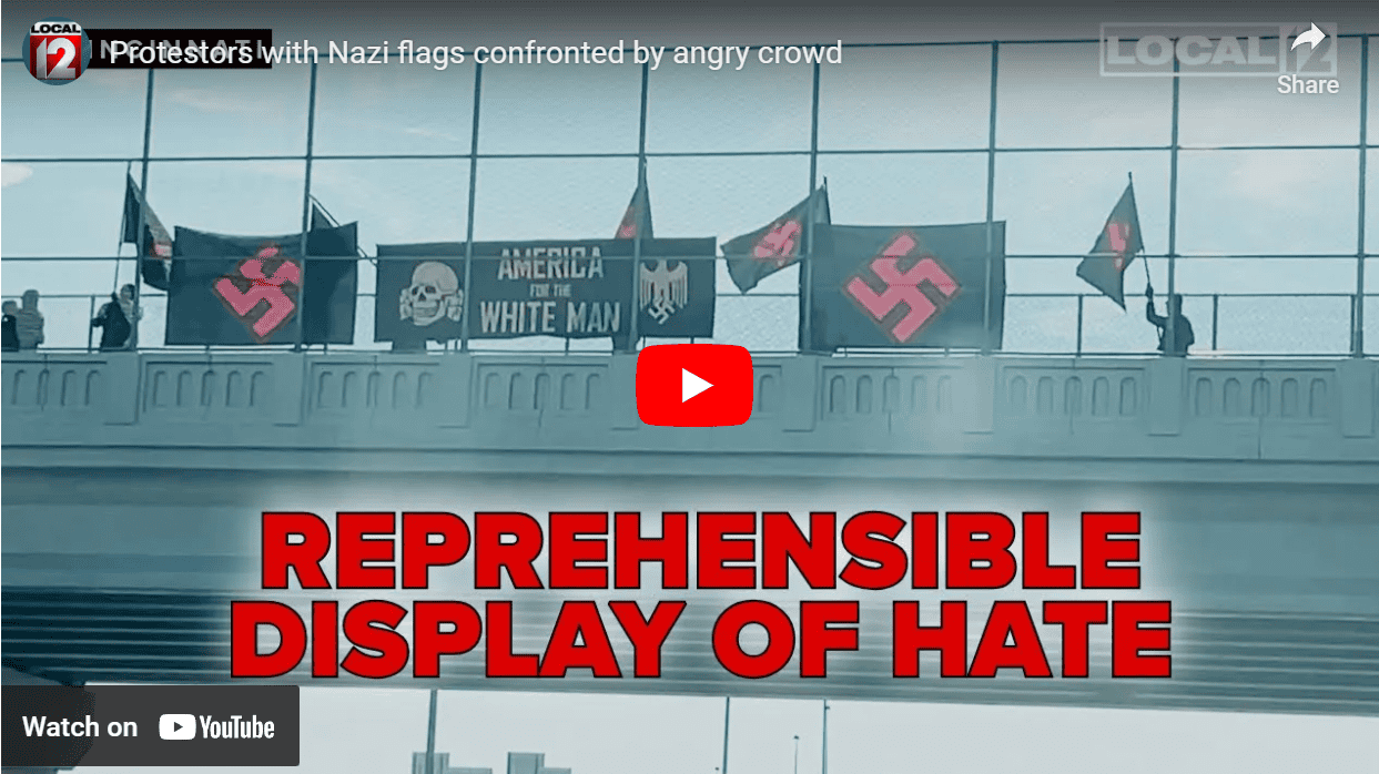 Protestor Nazi
