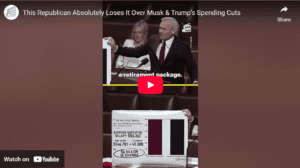 Republican Angry About The Budget