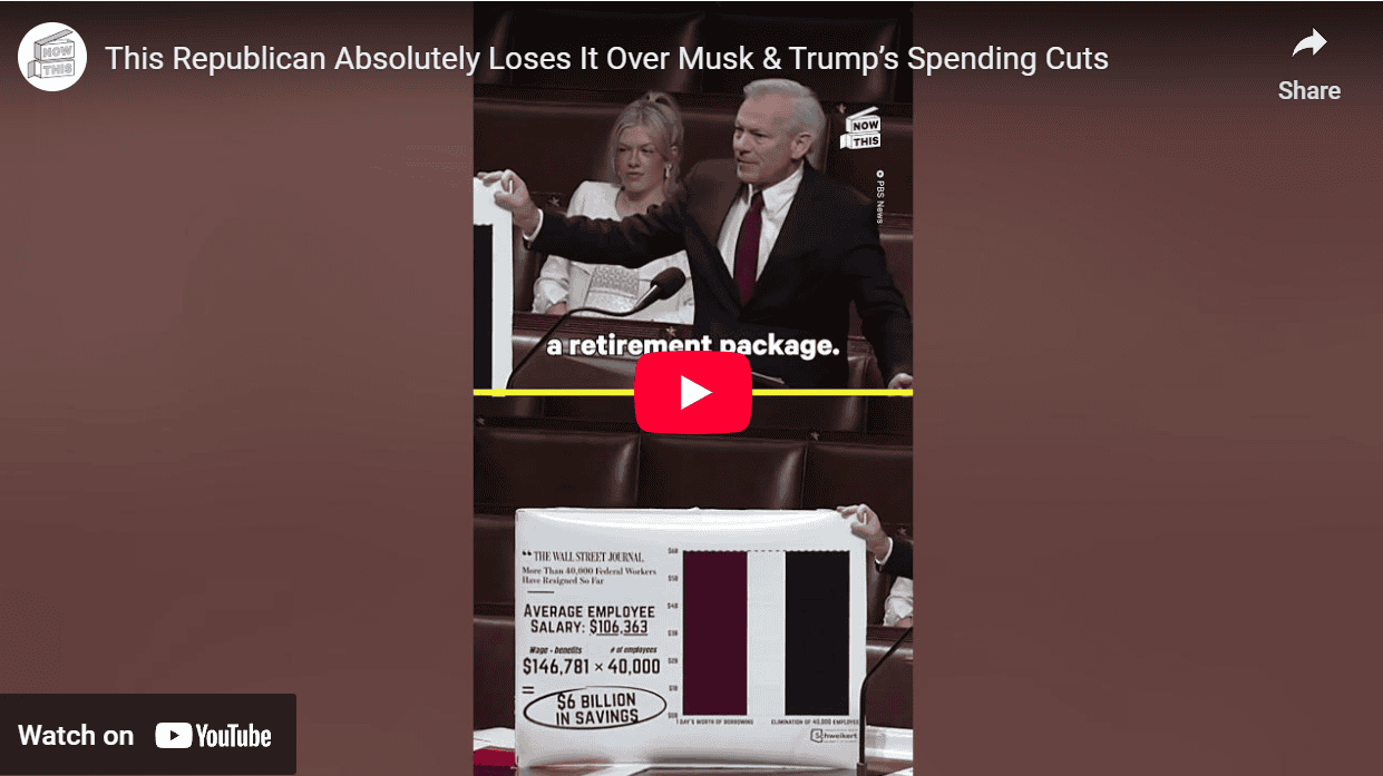 Republican Angry About The Budget