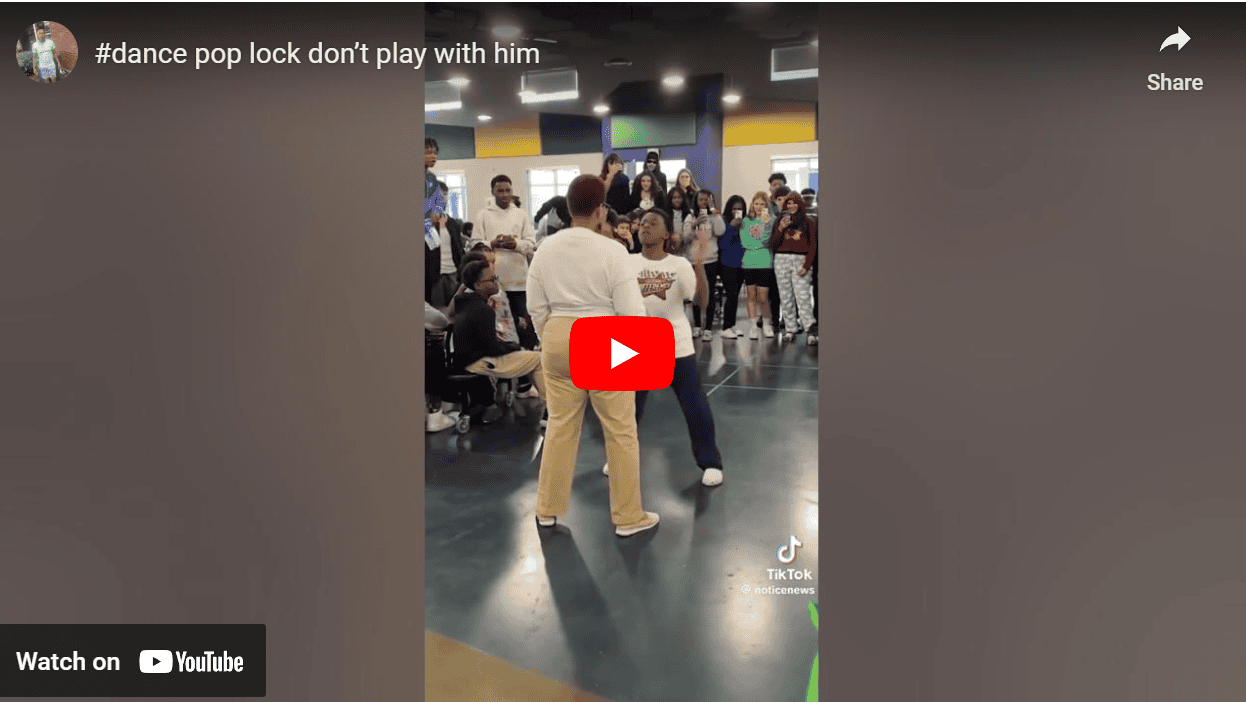 Teacher And Student Dance Off