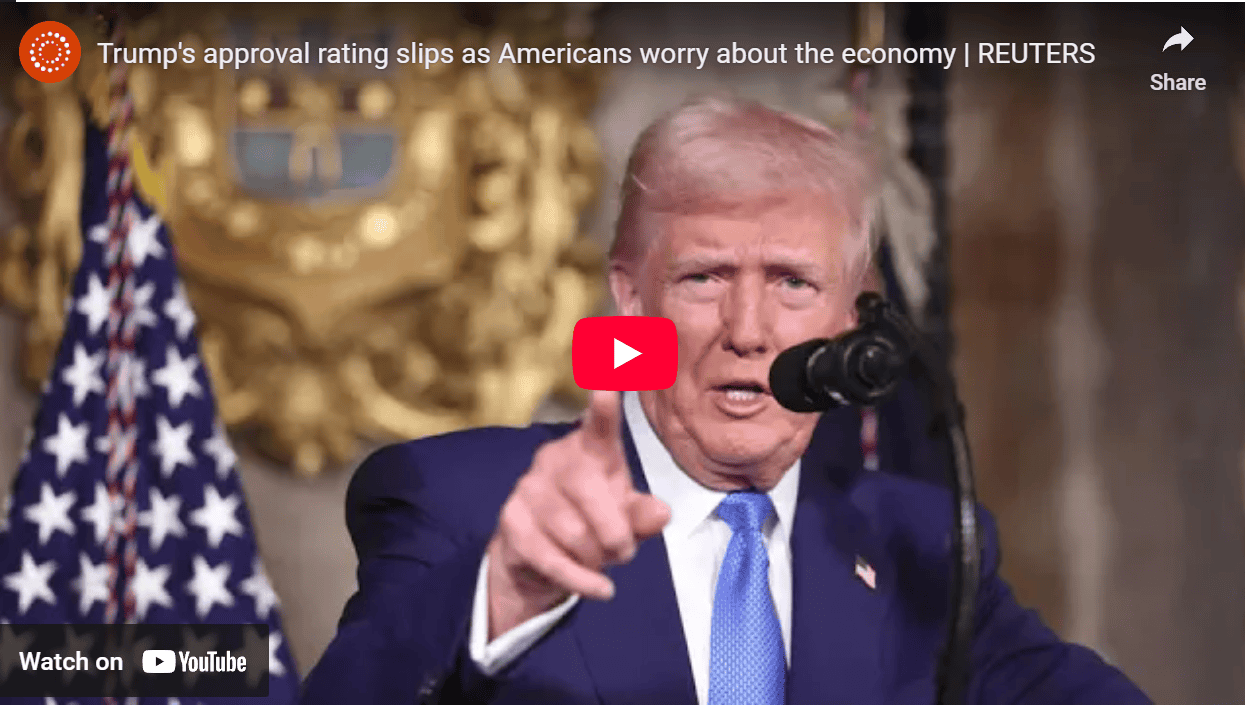 Trump Slipping Approval Rating
