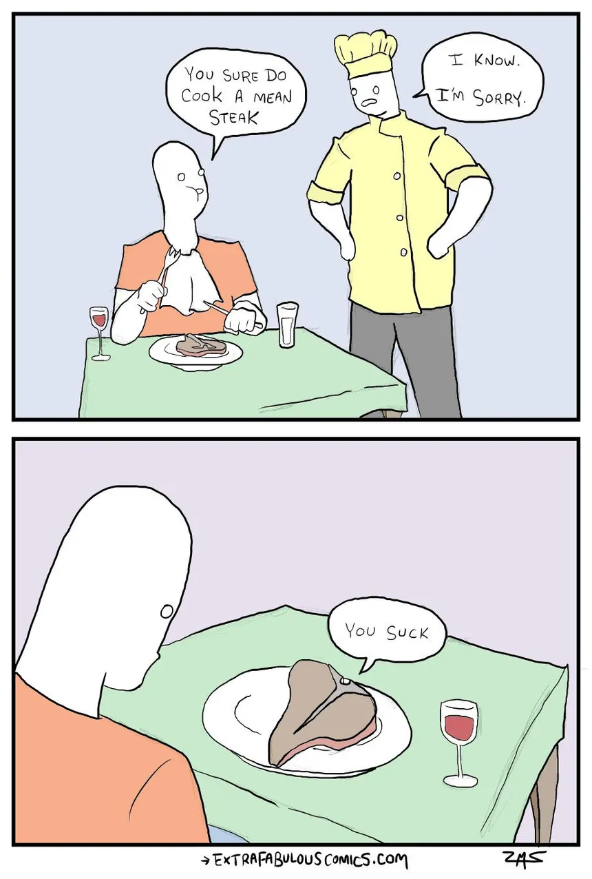 Mean steak