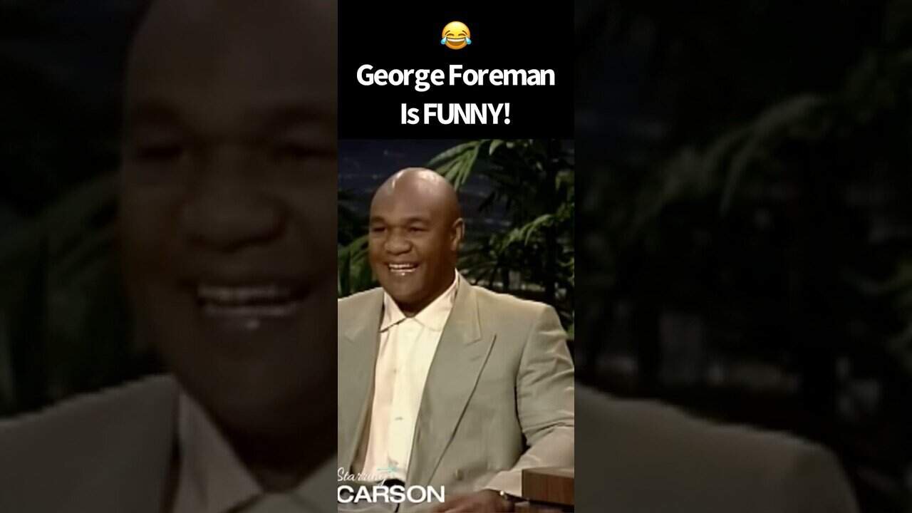 George foreman was afraid of joe frazier – johnny carson