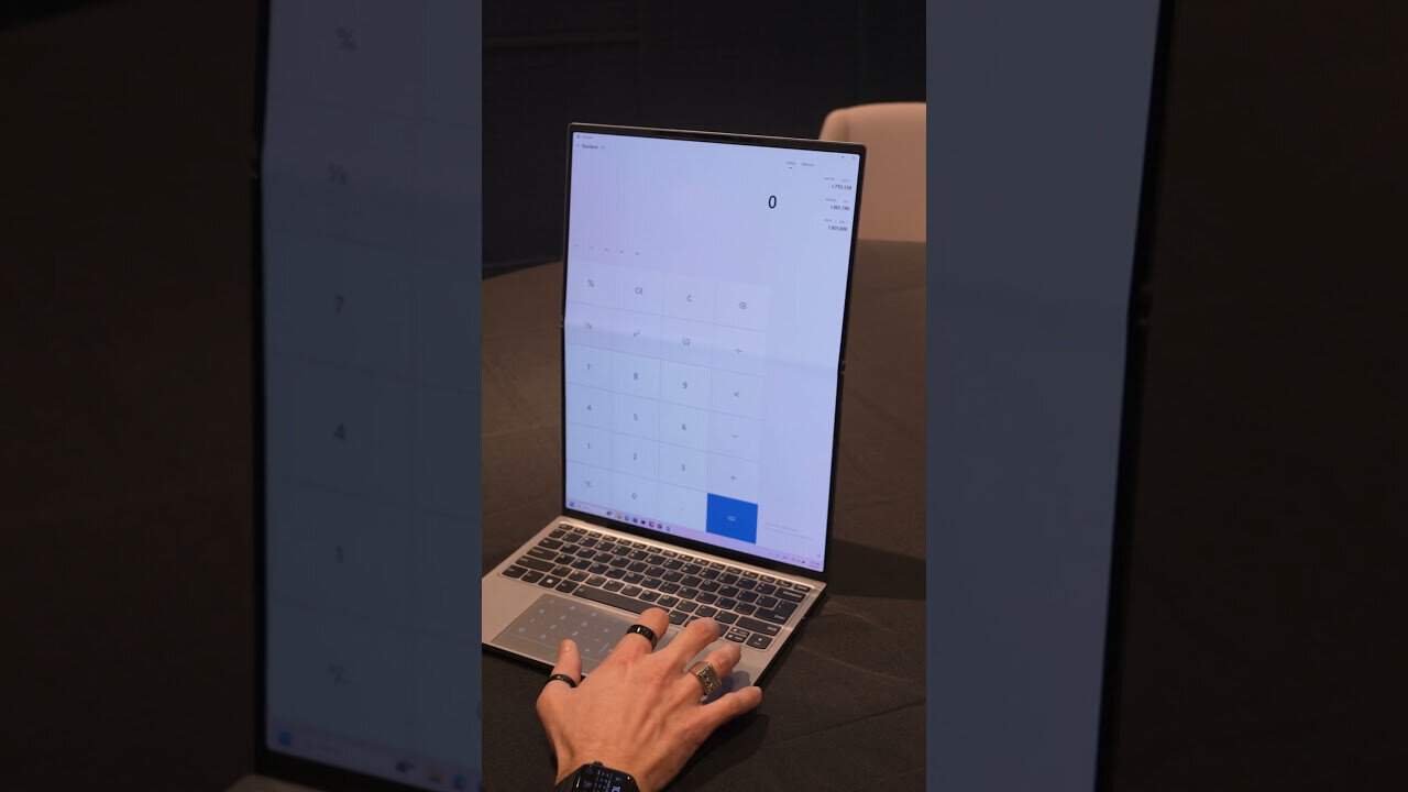 Lenovo’s laptop concept looks goofy