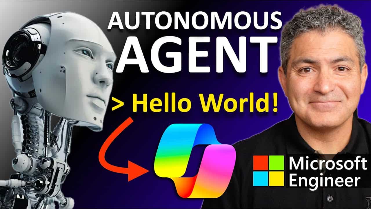 Master autonomous ai agents in microsoft copilot studio – easy to build & extremely powerful