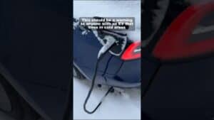 Telsa stranding owners in chicago due to cold