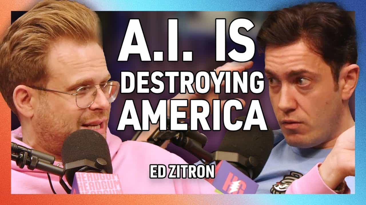 The ai hoax is destroying america with ed zitron