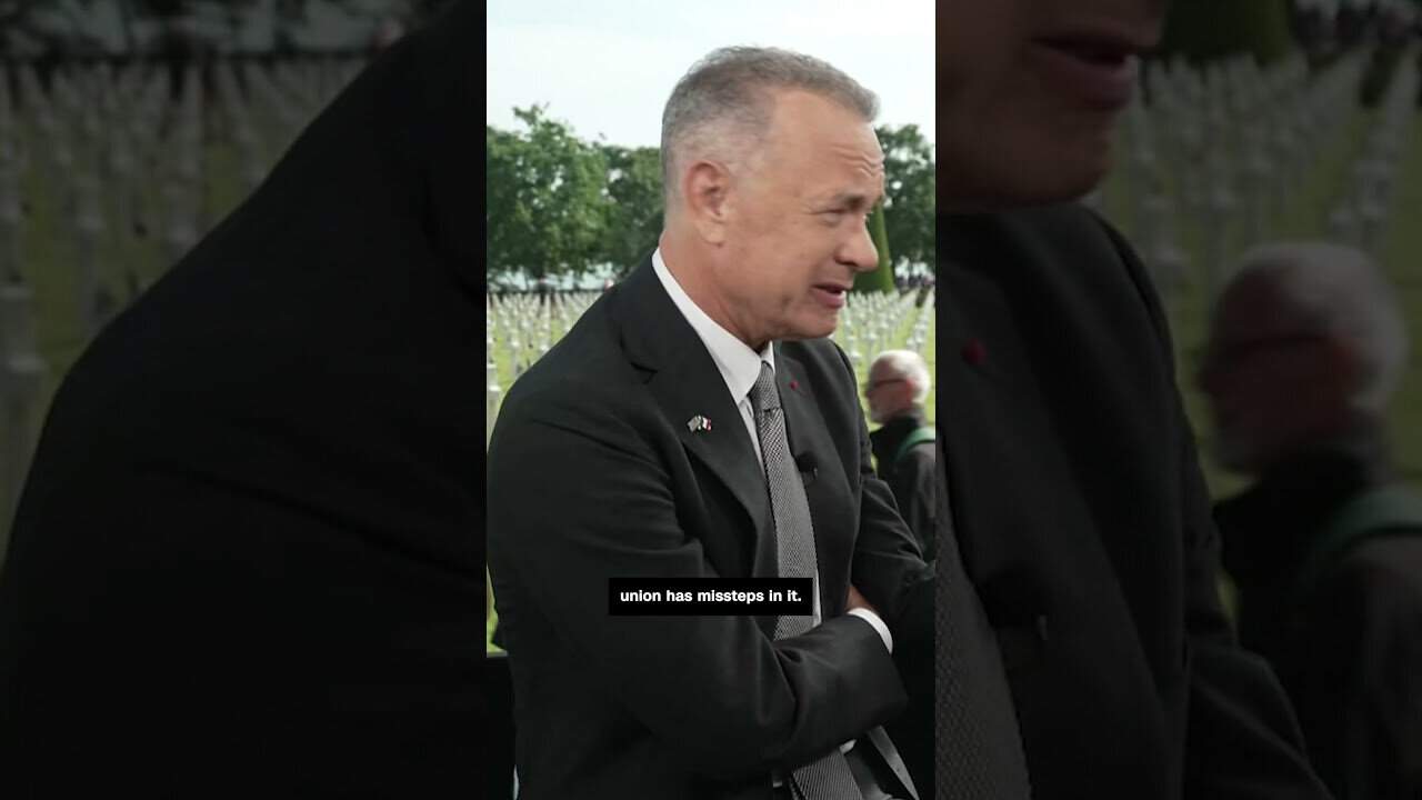 Tom hanks on democracy and trump