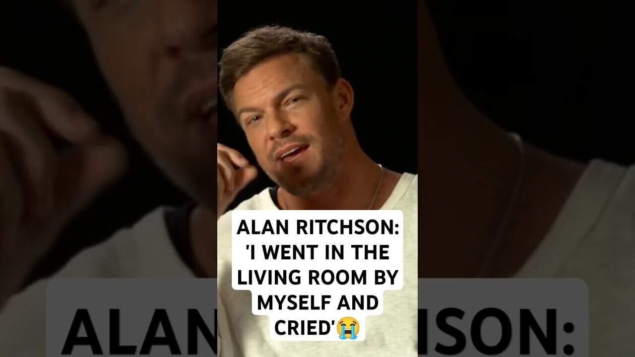 Alan ritchson: ‘i went in the living room by myself and cried’ 