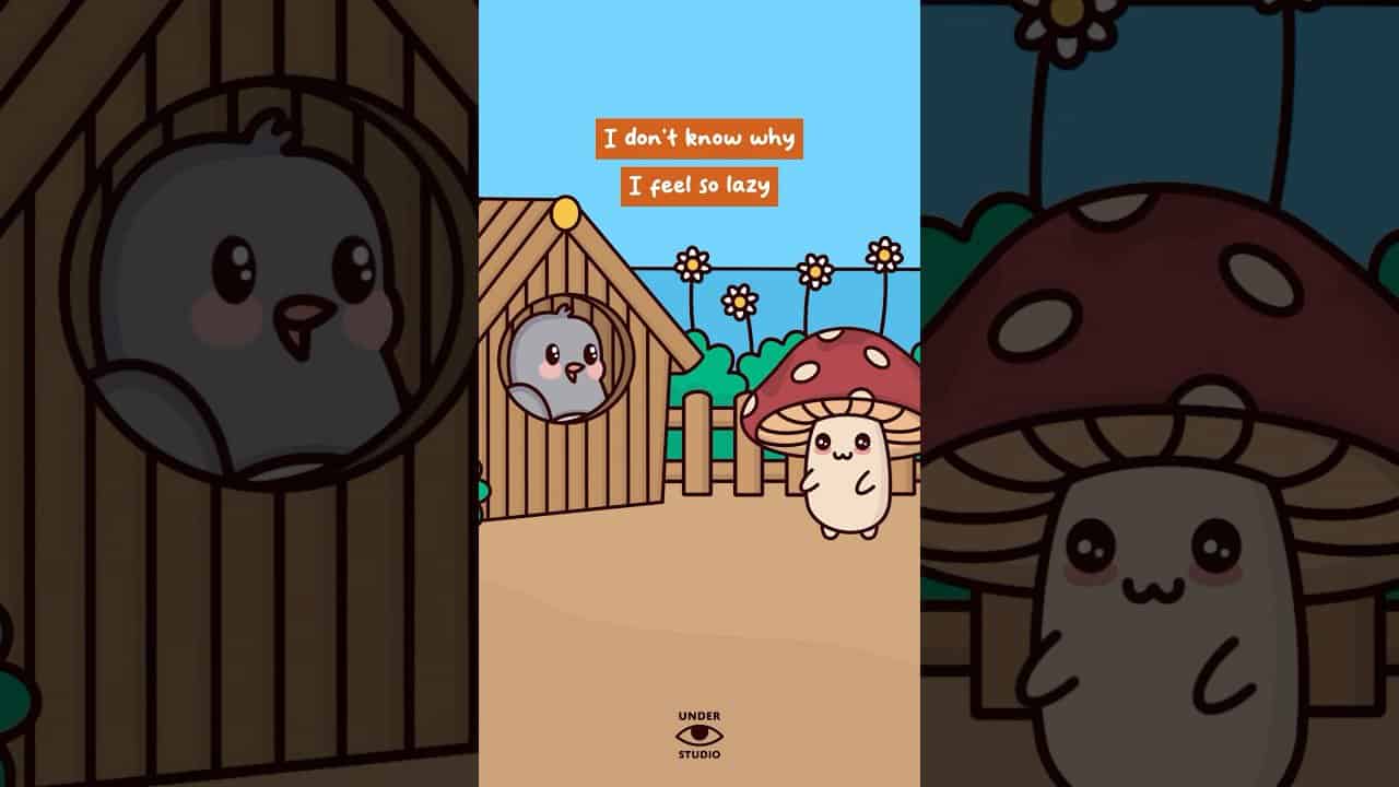 Life is a mystery 🐦 mushie & birdie | relatable animation meme | original audio: dr sarah nicholls