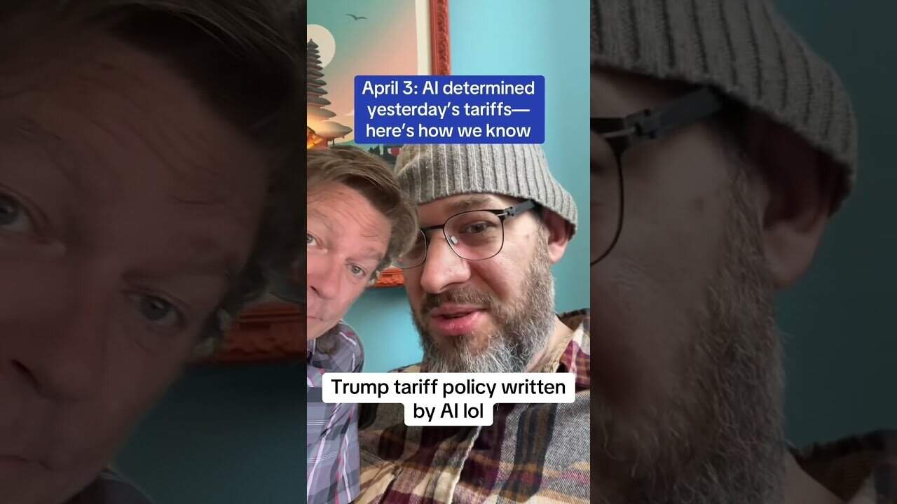 Trump tariff policy written by ai lol