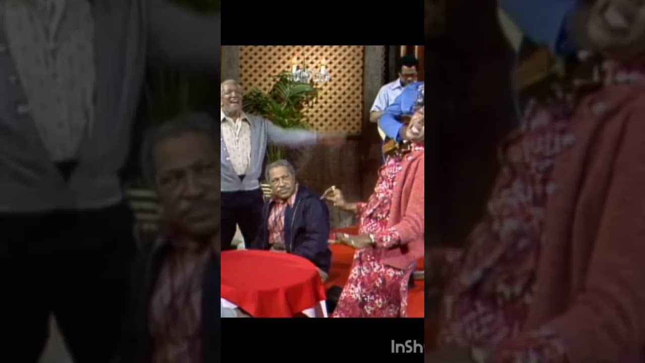 Esther and fred sanford and bb king jamming singing the blues