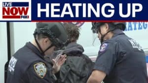 Breaking: anti ice protests heating up in la & nyc