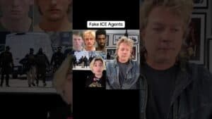 Fake ice agents #ice #fake #mask #imposter