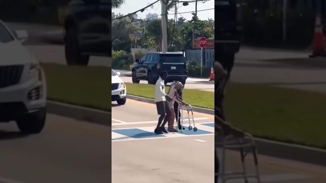 This is love #love #time #grandma #helping #gentleman #emotional #shorts