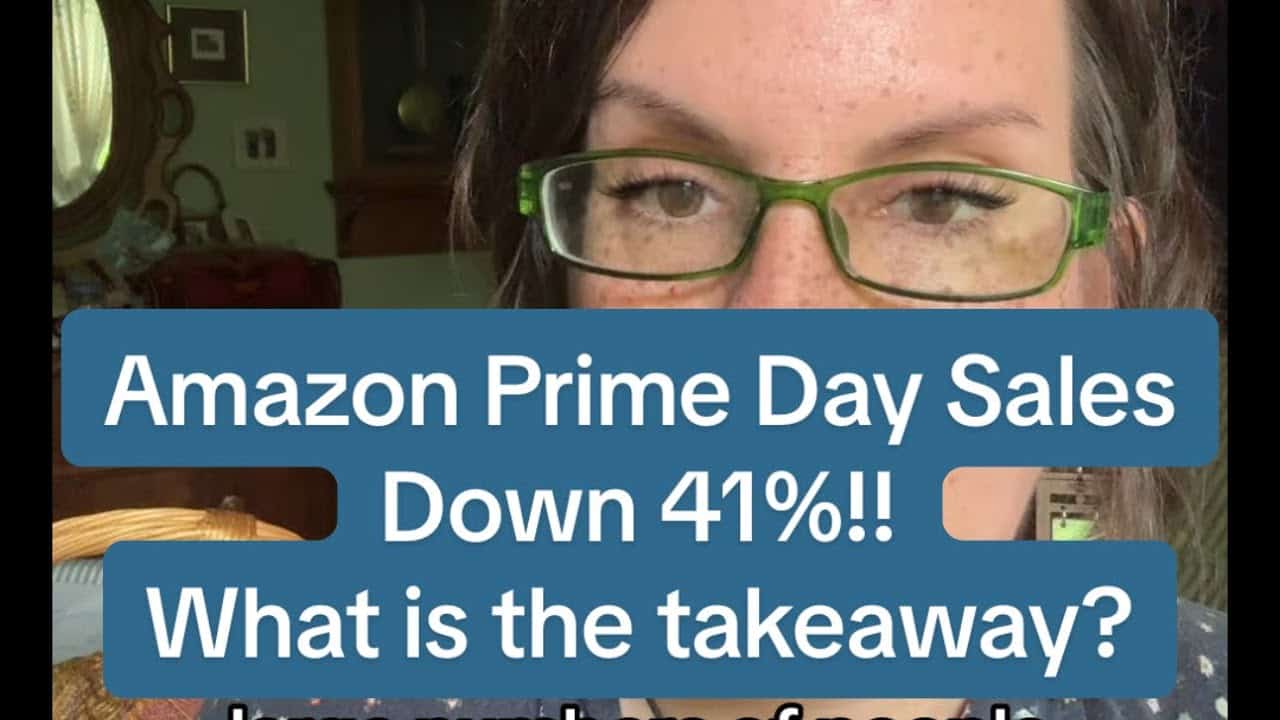 Amazon prime day sales down 41%. what’s the takeaway?