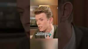 David bowie talks about humility and accepting the consequences of your own actions.