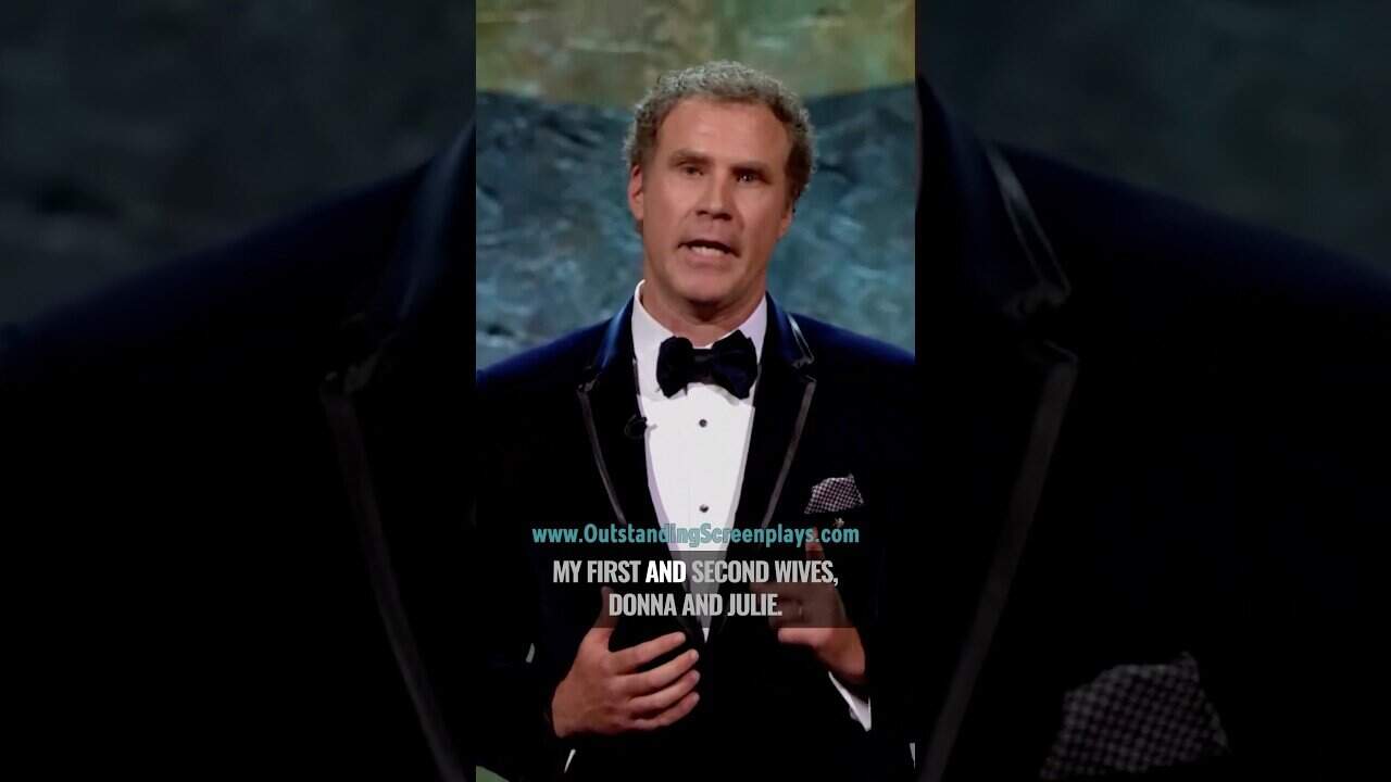 Will ferrell thanks his three wives