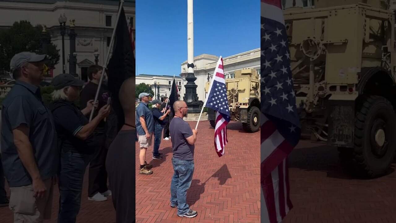 These troops are gonna hear this speech on repeat all day long. alllll dayyyyy long. leave dc.