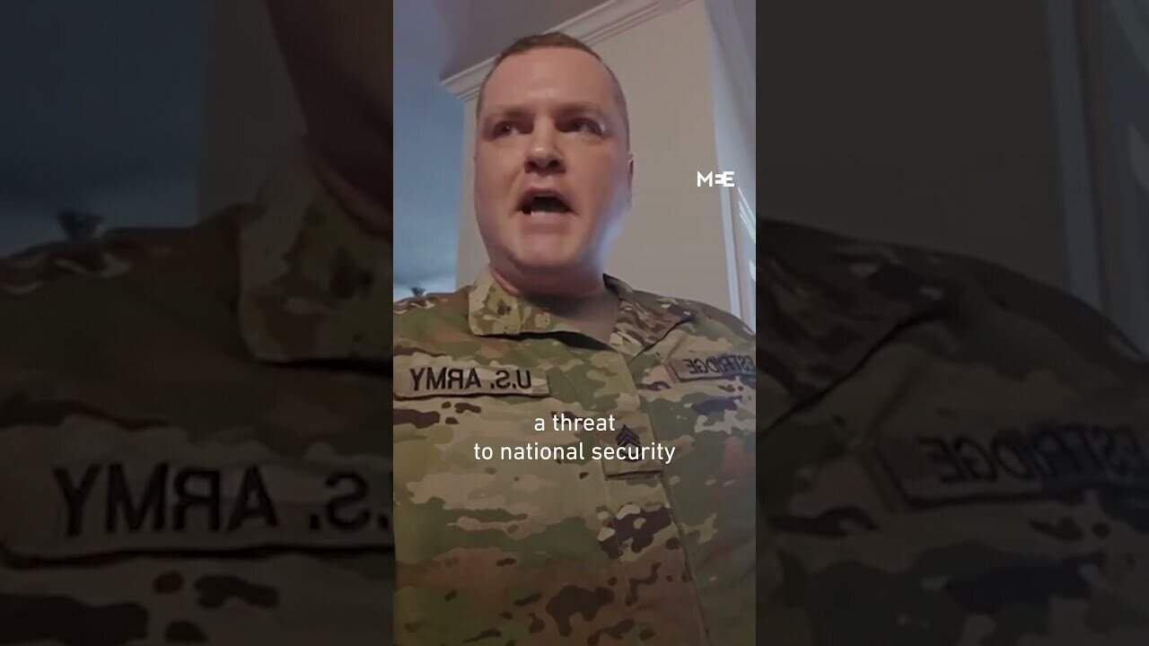 Us sergeant says he is under investigation for sharing anti israel social media posts