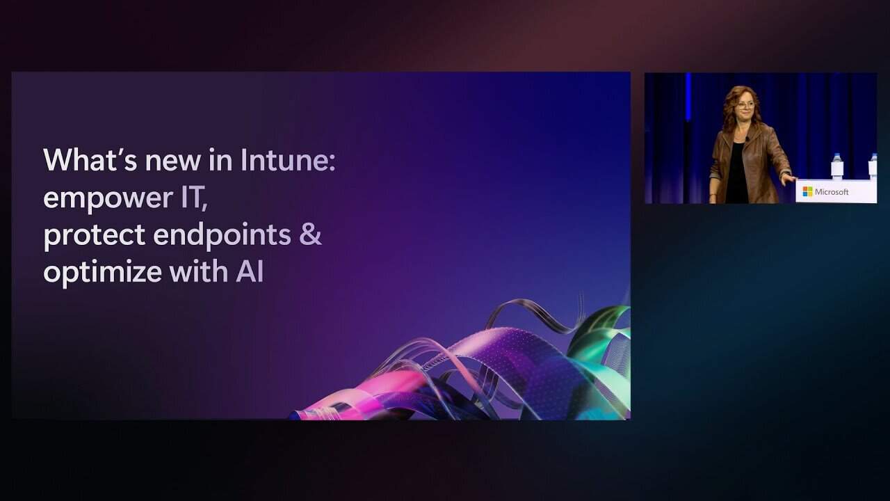 What’s new in Intune: empower IT, protect endpoints & optimize with AI | BRK341