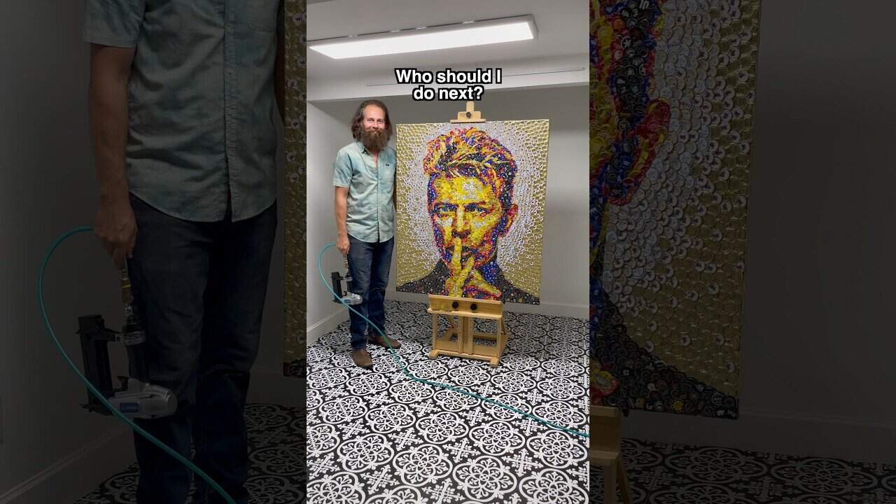 Amazing what you can do with a bit of trash!