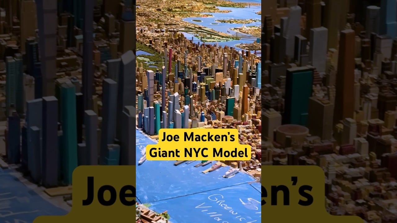 Joe Macken’s Giant NYC Model at the Museum of the City of New York