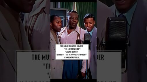 “A Song Is Born” 1948 Danny Kaye with Golden Gate Quartet, Louis Armstrong Classic Musical Comedy