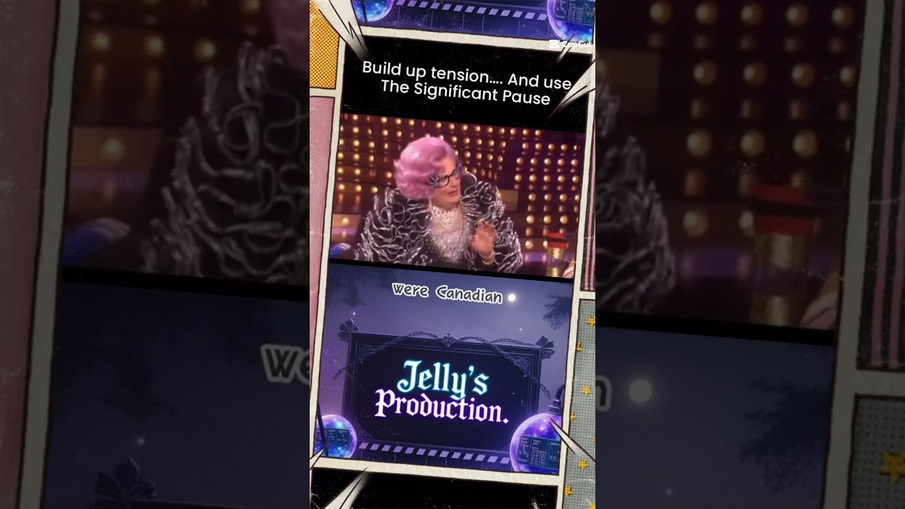 How Dame Edna Builds Tension Like A GENIUS